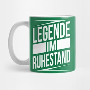 Legende im ruhestand (white) Mug